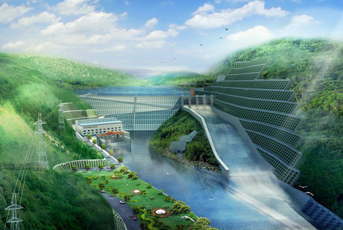 宝山老挝南塔河1号水电站项目